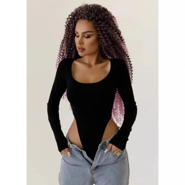 Long Sleeve Hot Girl Fashion Bottoming Shirt - Image 4