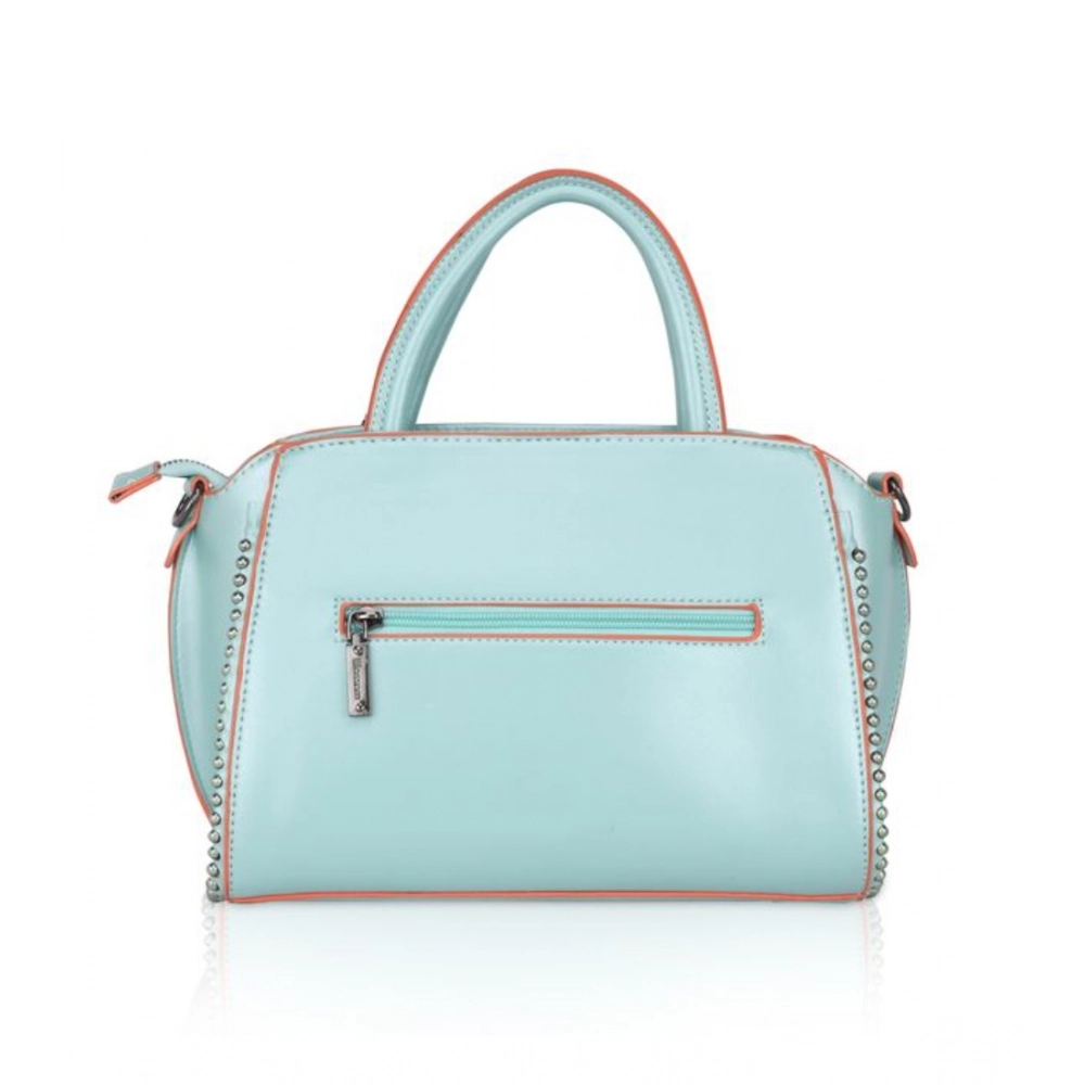 Generic Women's Faux Leather Metal Beads Handbag (Green) - Image 4