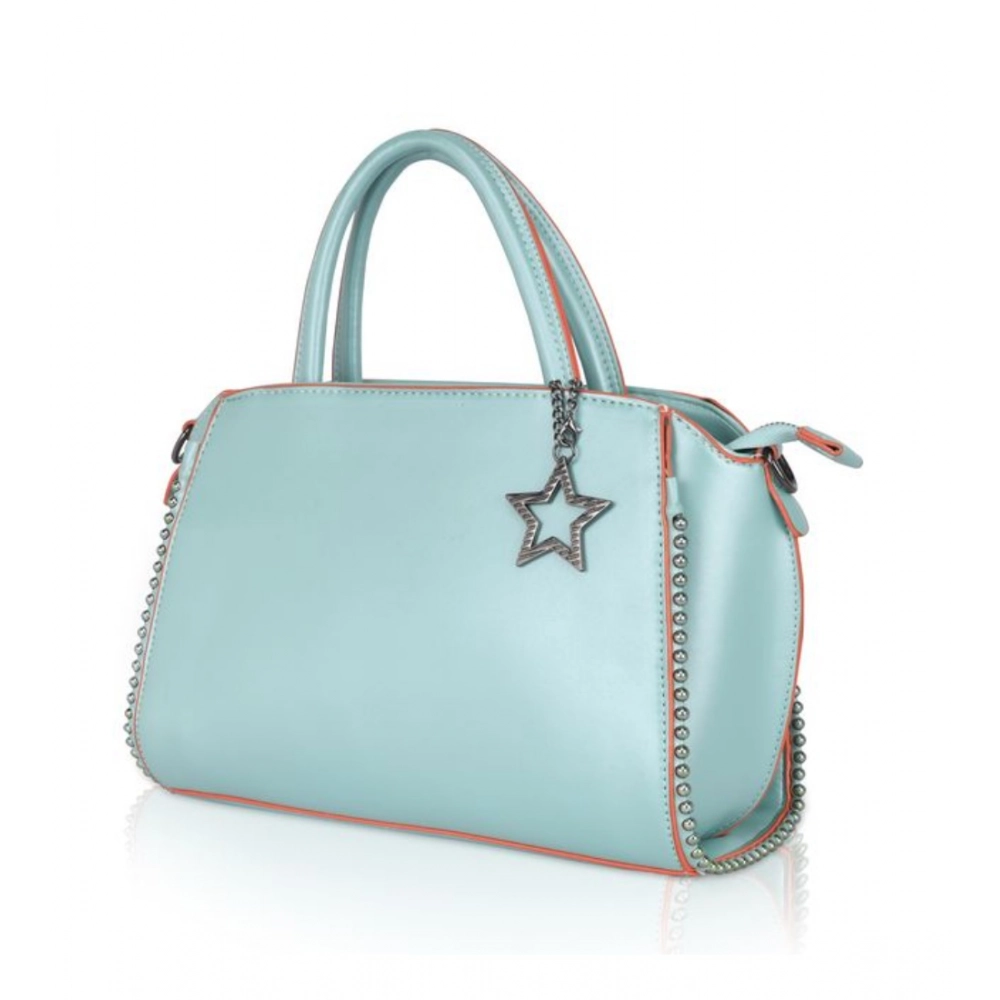 Generic Women's Faux Leather Metal Beads Handbag (Green) - Image 6