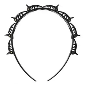 Generic Pack Of 3_Hair Clips for Girls And Ladies – Stylish Accessories (Color: Black)