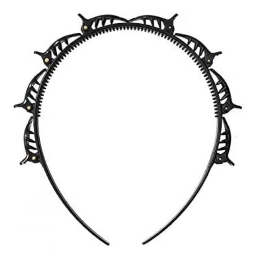 Generic Pack Of 3_Hair Clips for Girls And Ladies – Stylish Accessories (Color: Black)